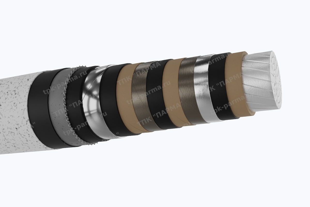 Фотография провода Кабель ААБл 1х400+2х1,5 - 1кВ