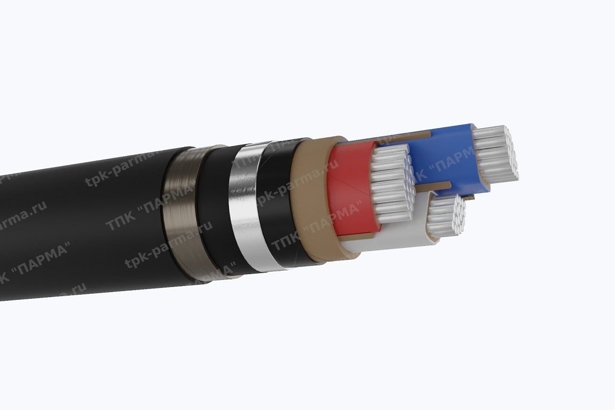 Фотография провода Кабель ААШнг 3х16 - 10кВ