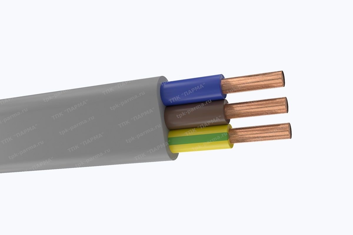 Фотография провода Кабель ПуВВ 3х1