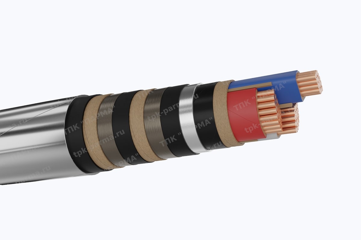 Кабель СБ2лГ 3х50 - 6кВ