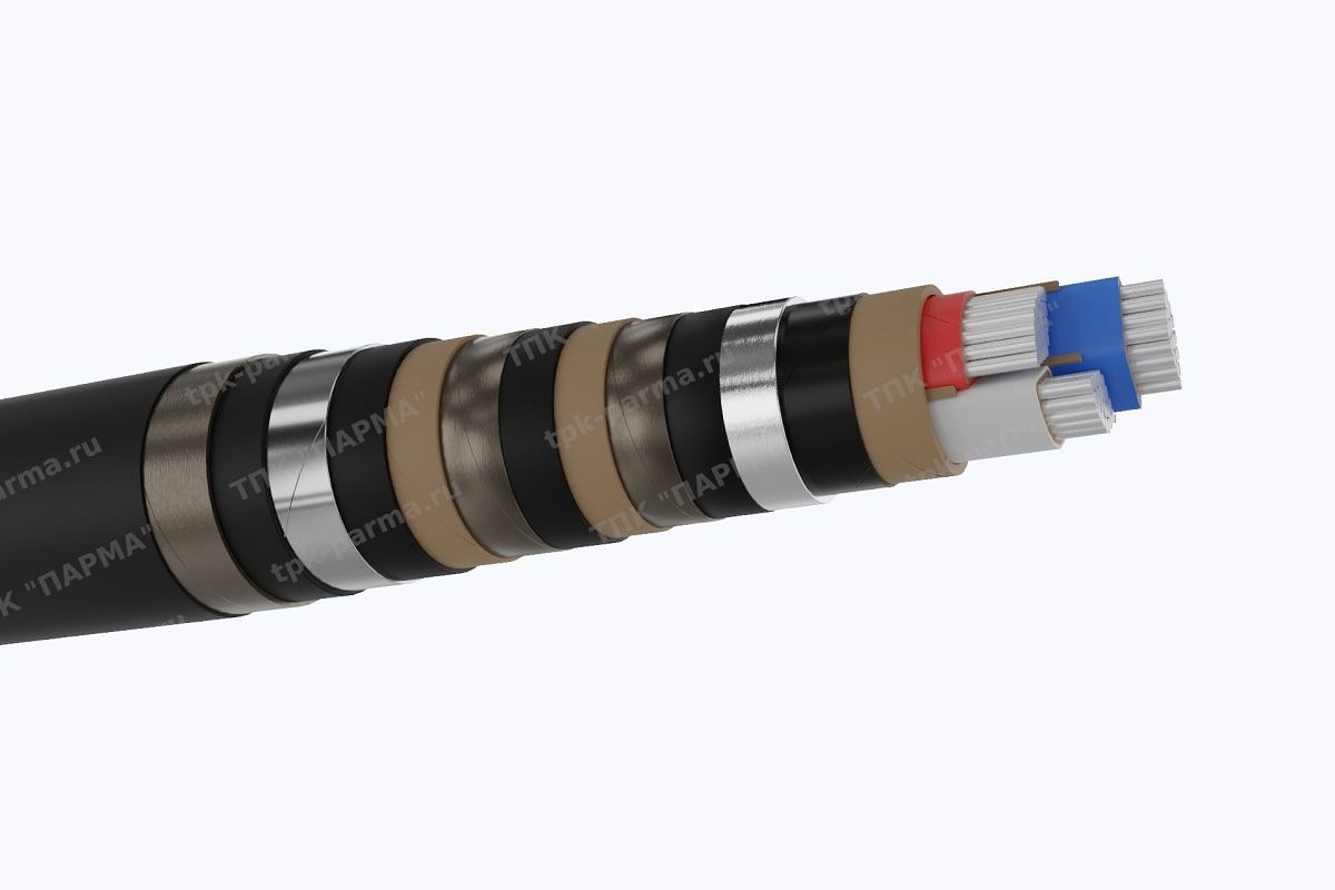 Фотография провода Кабель АСБлШв 3х10 - 6кВ