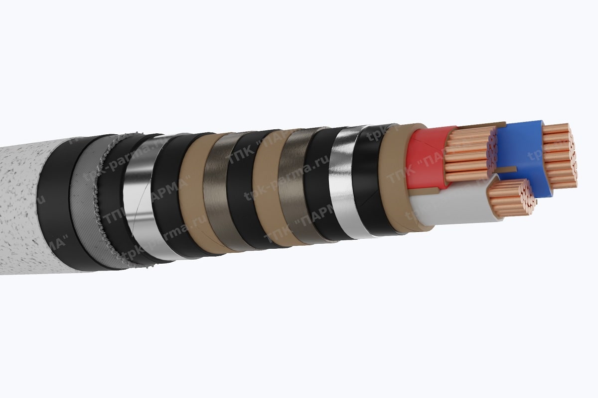 Фотография провода Кабель ЦСБ2л 3х95 - 6кВ