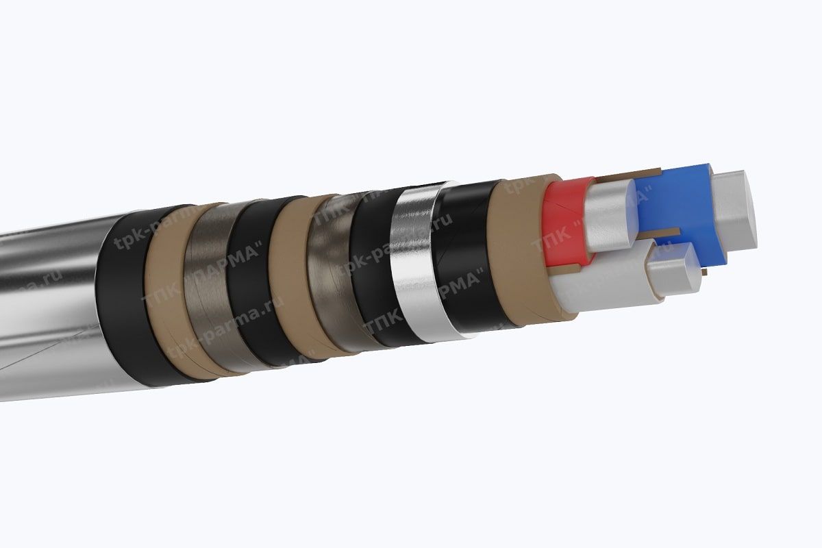 Фотография провода Кабель ЦАСБГ 3х25 - 6кВ