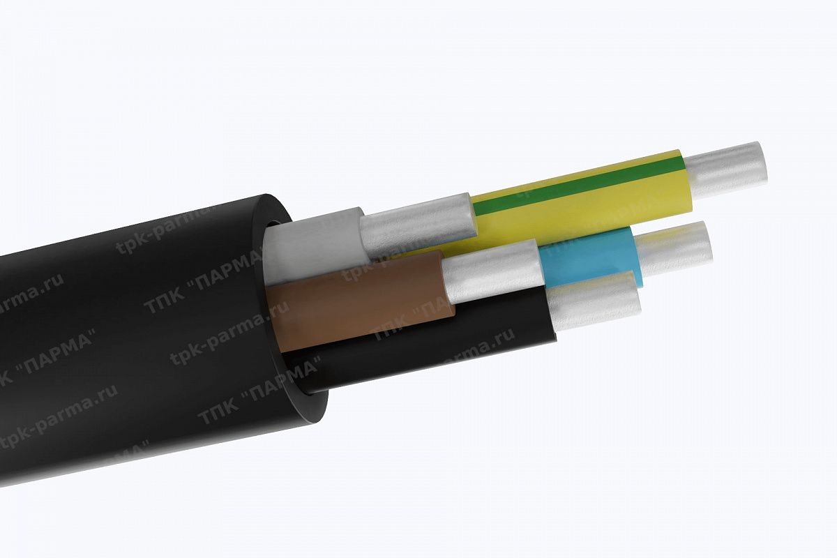 Фотография провода Кабель АВВГнг(A)-ХЛ 5х6