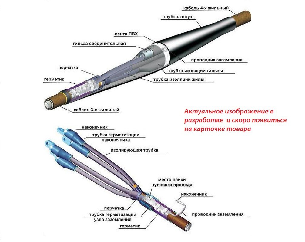 Муфта кабельная 3КВНтп-о-185-Пр-Al