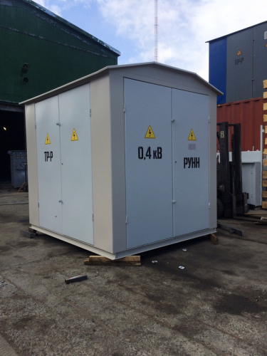 Подстанция трансформаторная КТПН-Т-В/К 25/6/0,4 без ВН тупиковая передвижная
