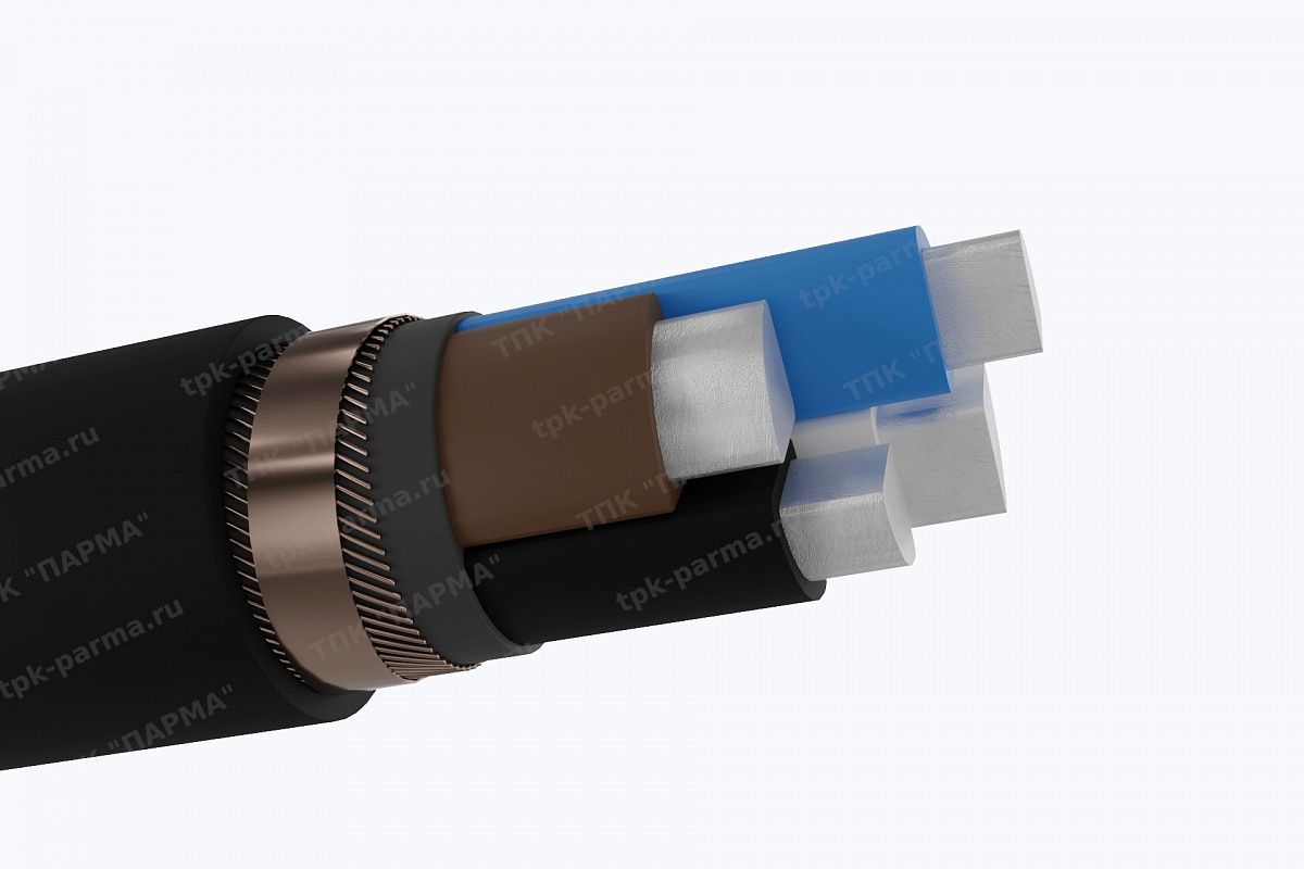 Фотография провода Кабель АВВГЭ 4х185/95 - 1кВ