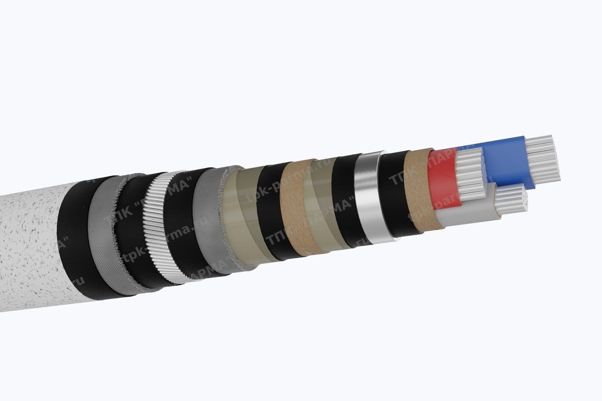 Фотография провода Кабель АСПл 3х185 - 10кВ